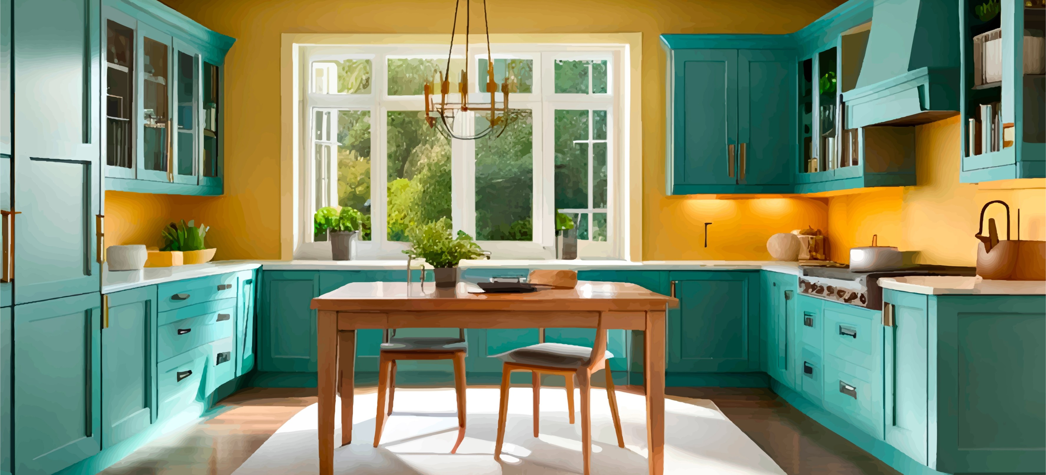 The parallel modular kitchen is the ideal kitchen solution for five